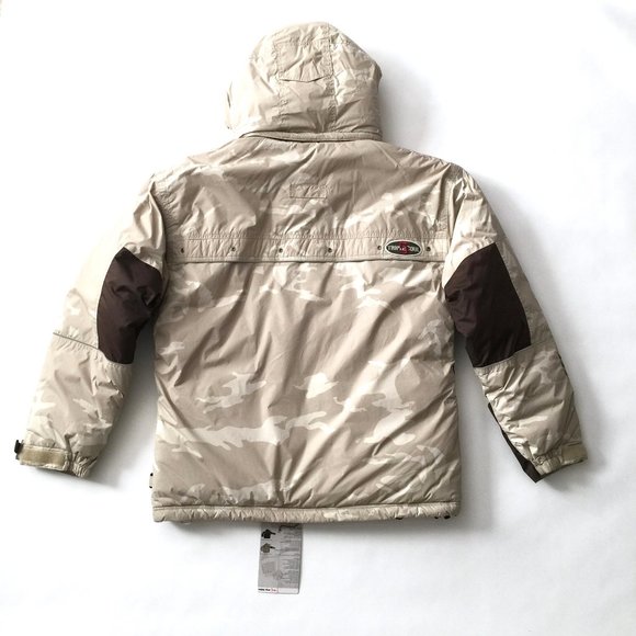 Men's Khaki Camo Snow Jacket, Triple Five Soul Men's US Size S, Brand New - Picture 8 of 13